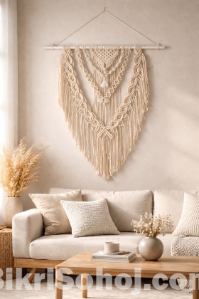 Handcrafted Macrame Wall Hanging – Premium Home Decor